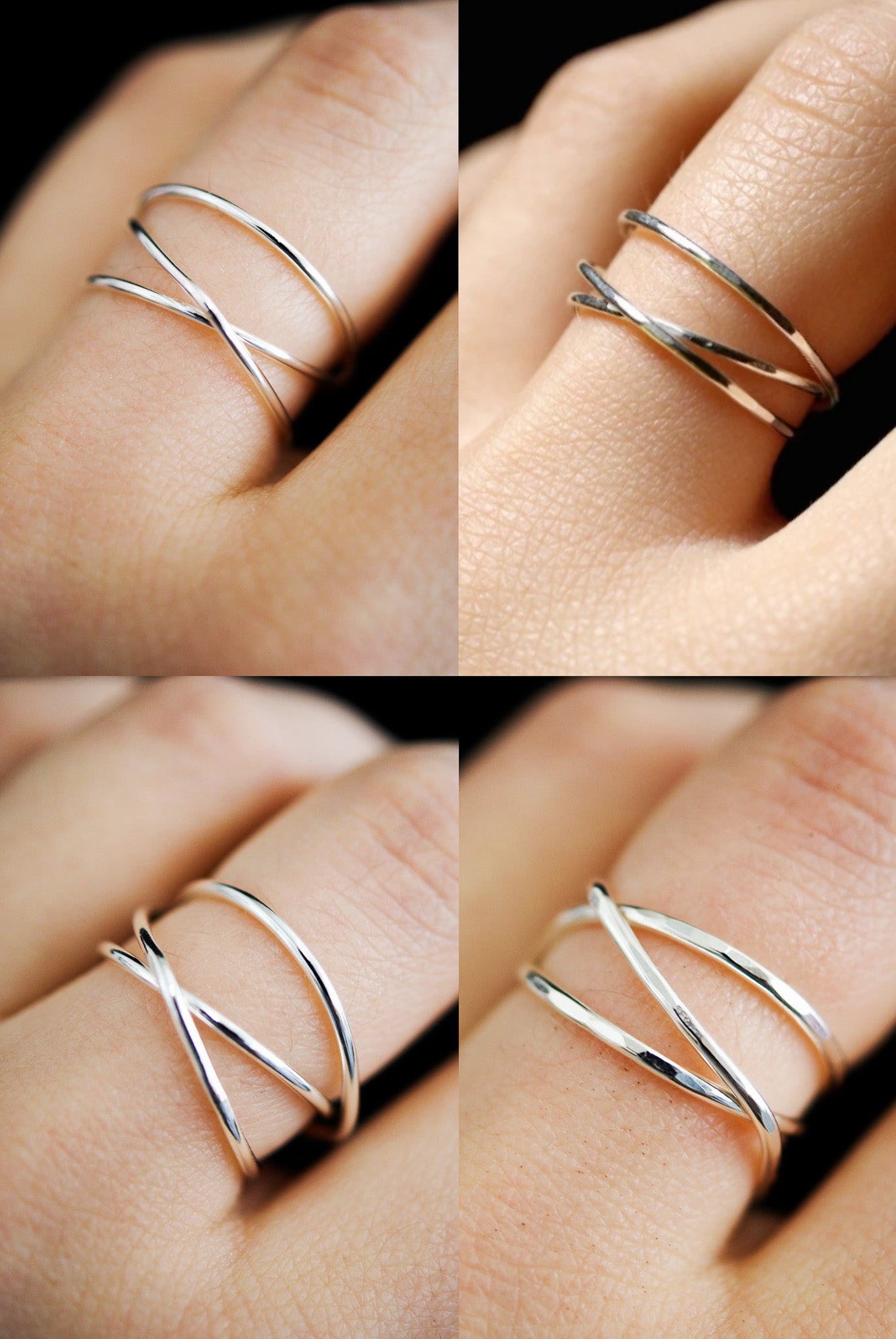 Wraparound Ring, Sterling Silver