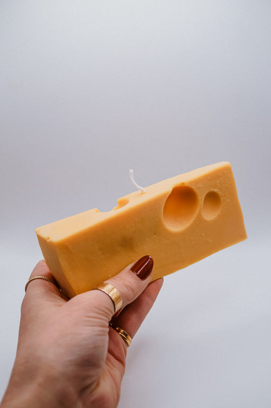 Swiss Cheese Candle