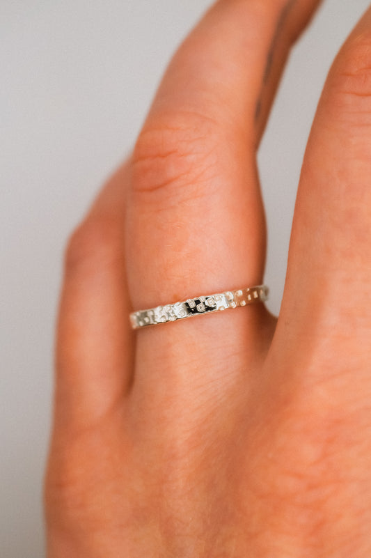 Speckled Band, Sterling Silver