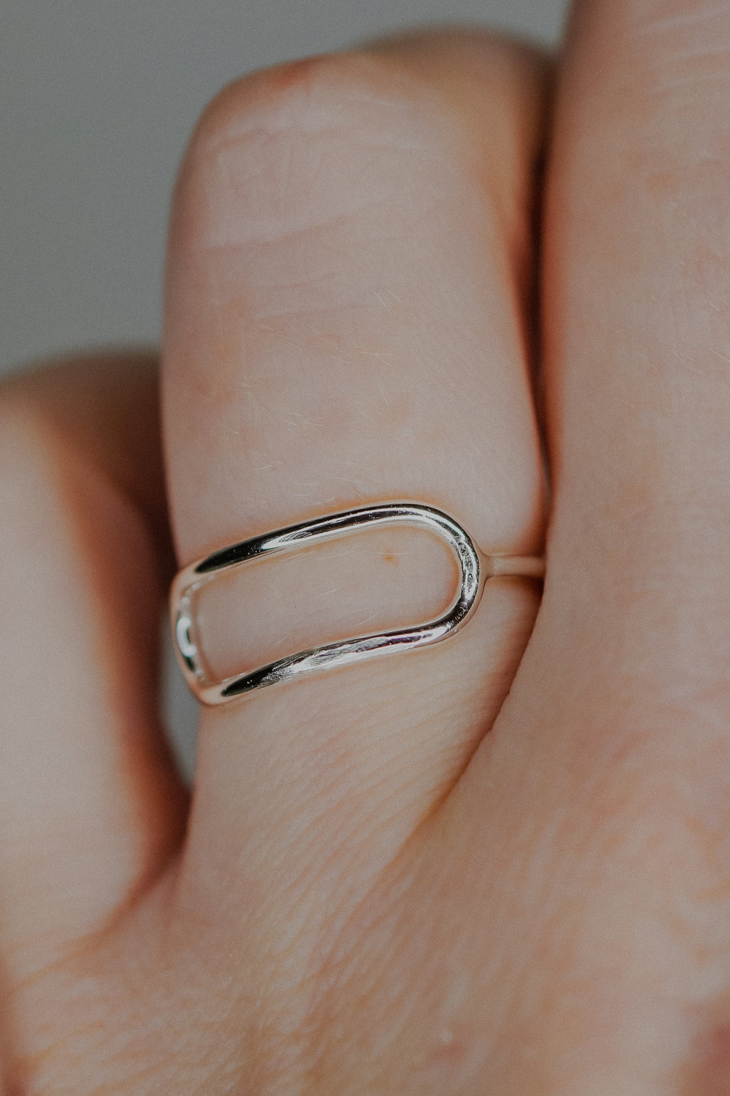 Stadium Ring, Sterling Silver