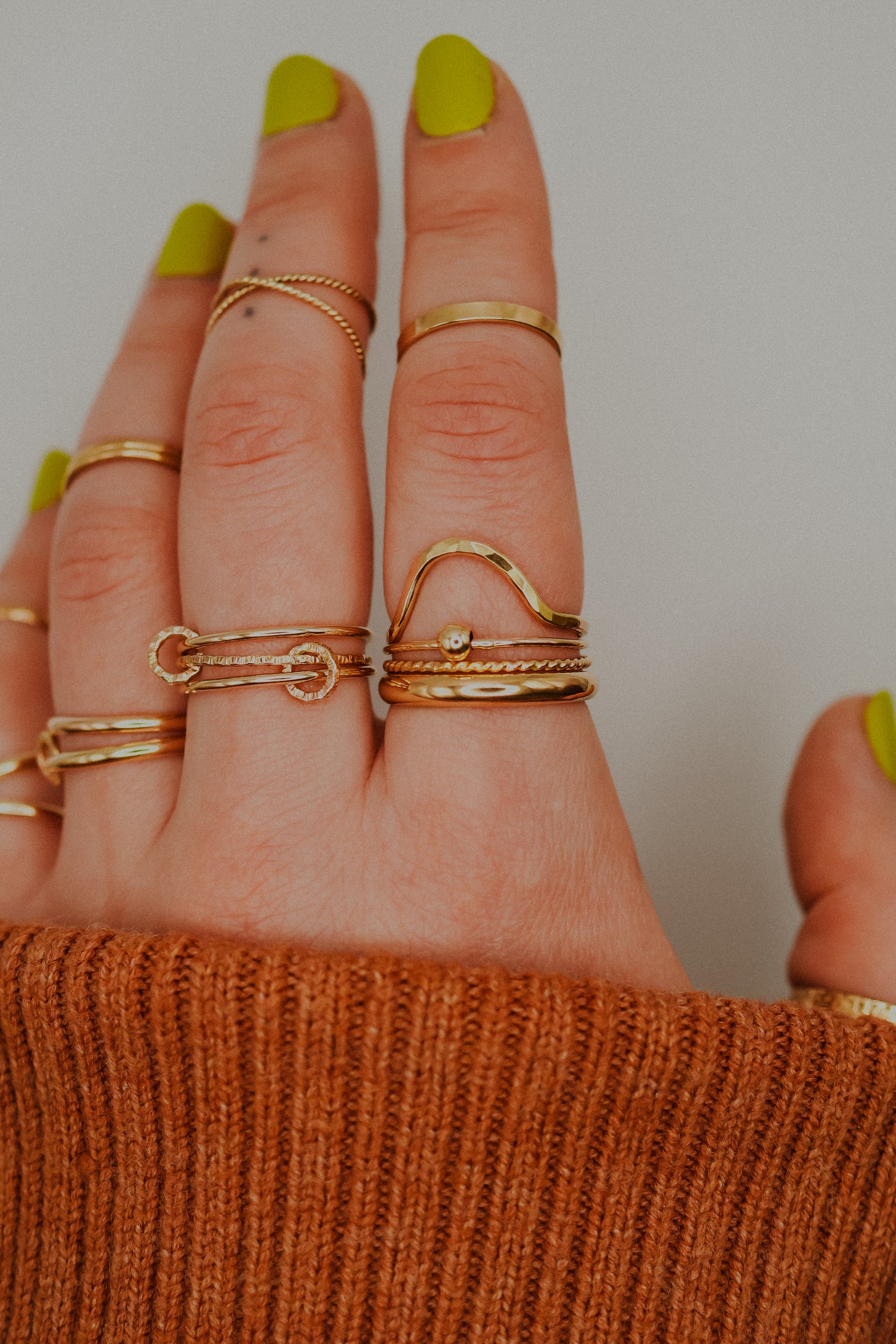 Arc Ring, 14K Gold Fill