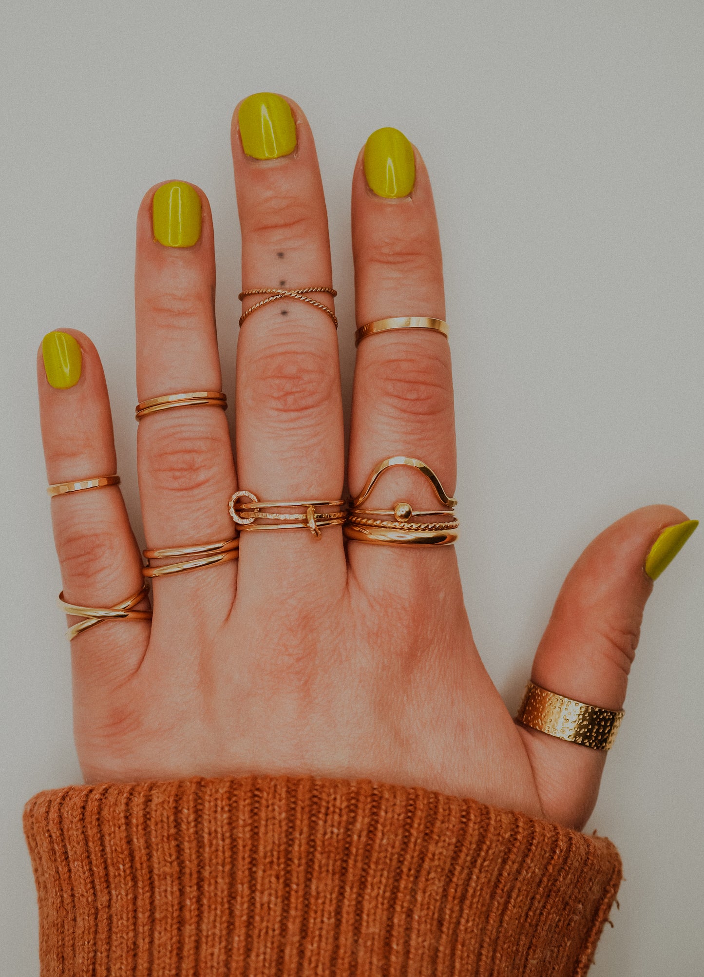 Arc Ring, 14K Gold Fill