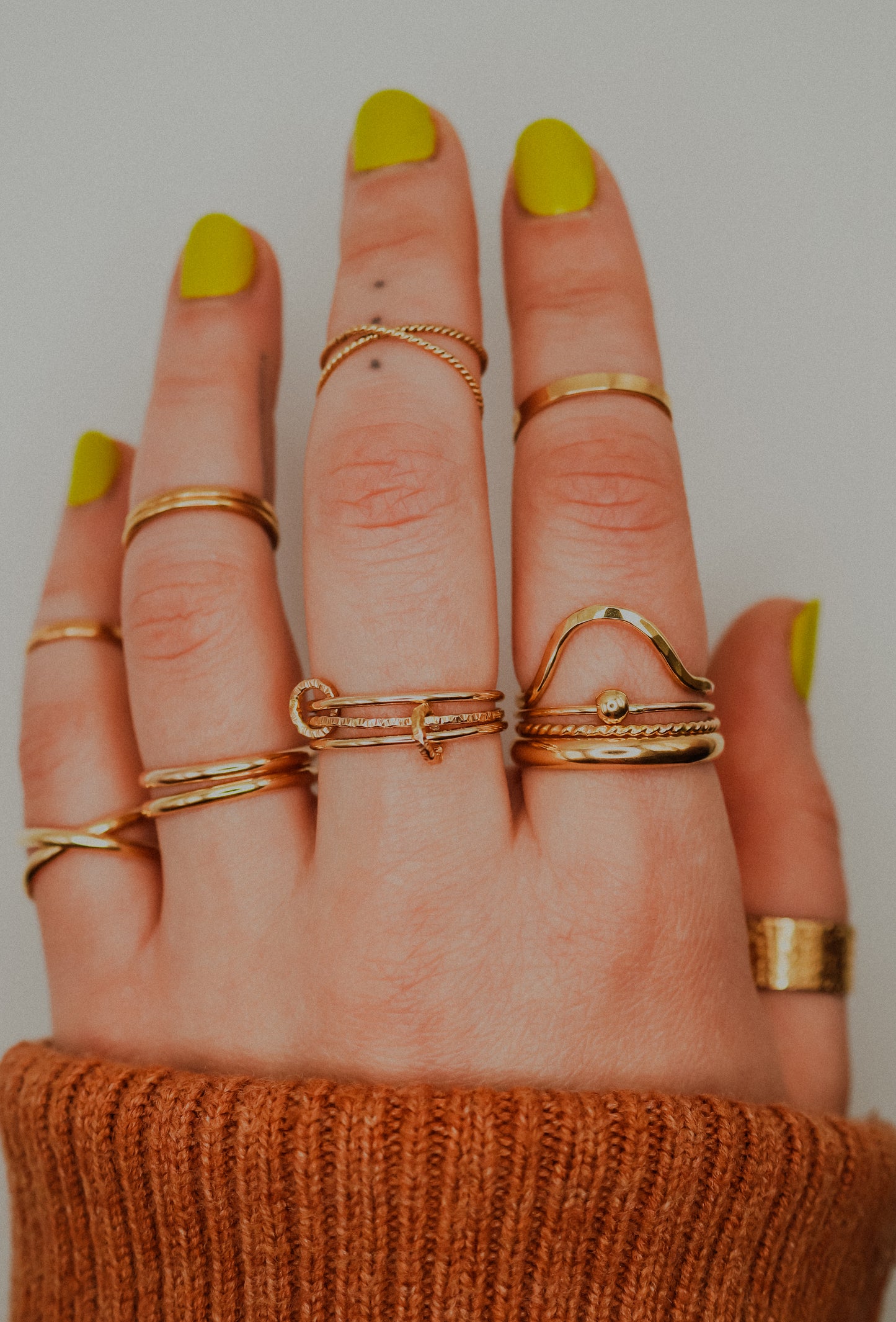Arc Ring, 14K Gold Fill