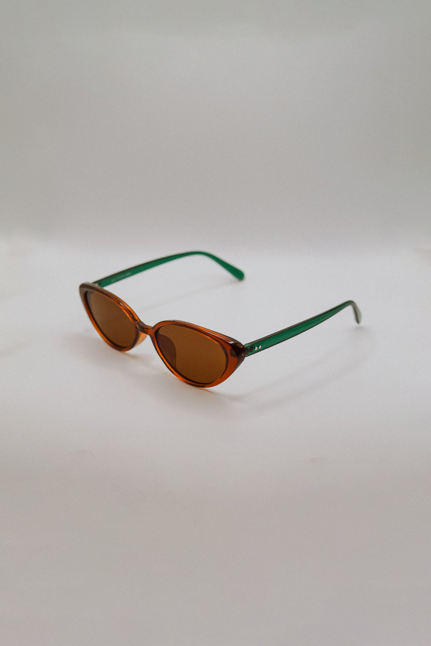 Two Toned Cat-Eye Sunglasses