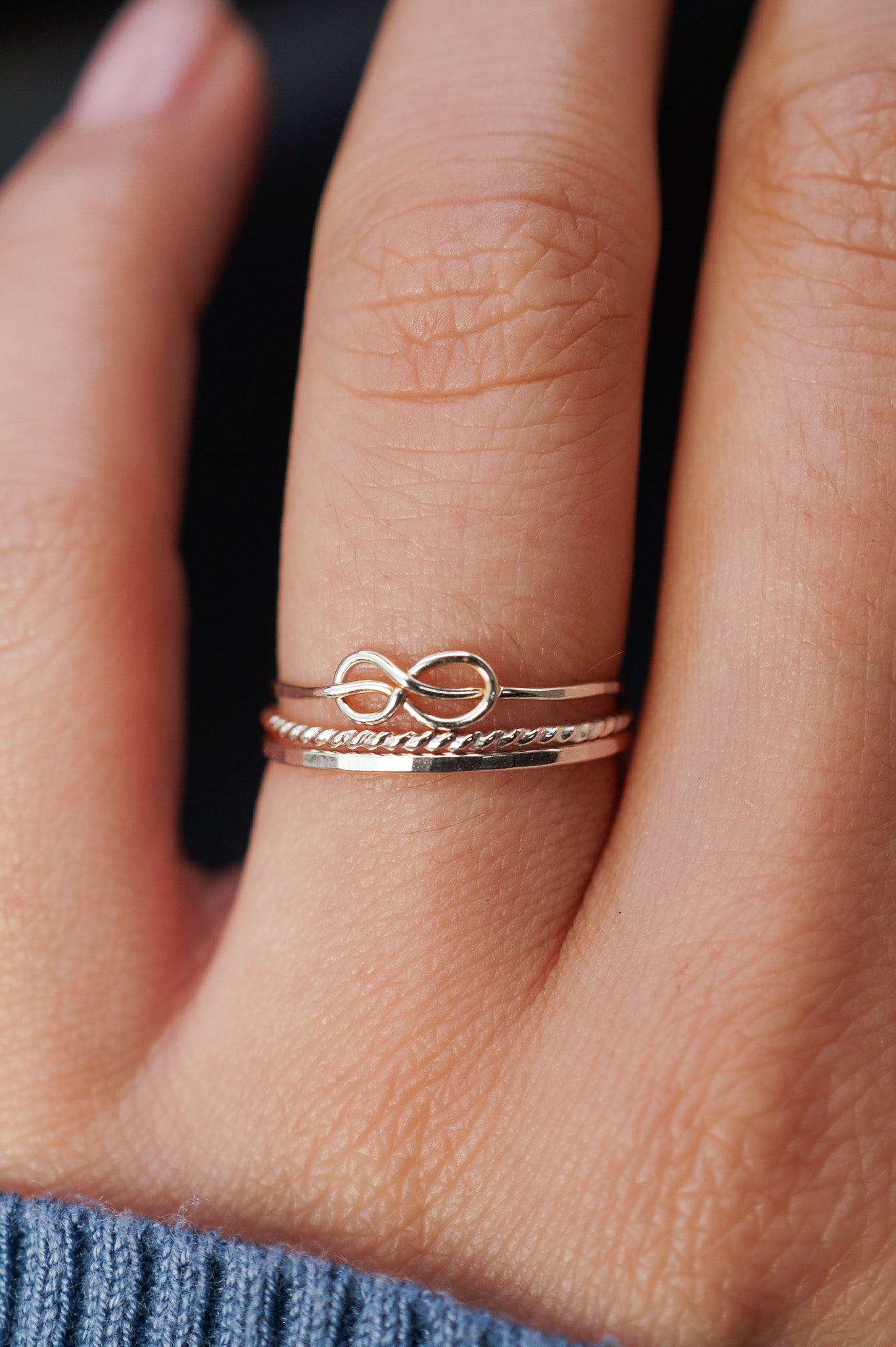 The Mandy Set of 3 Stacking Rings