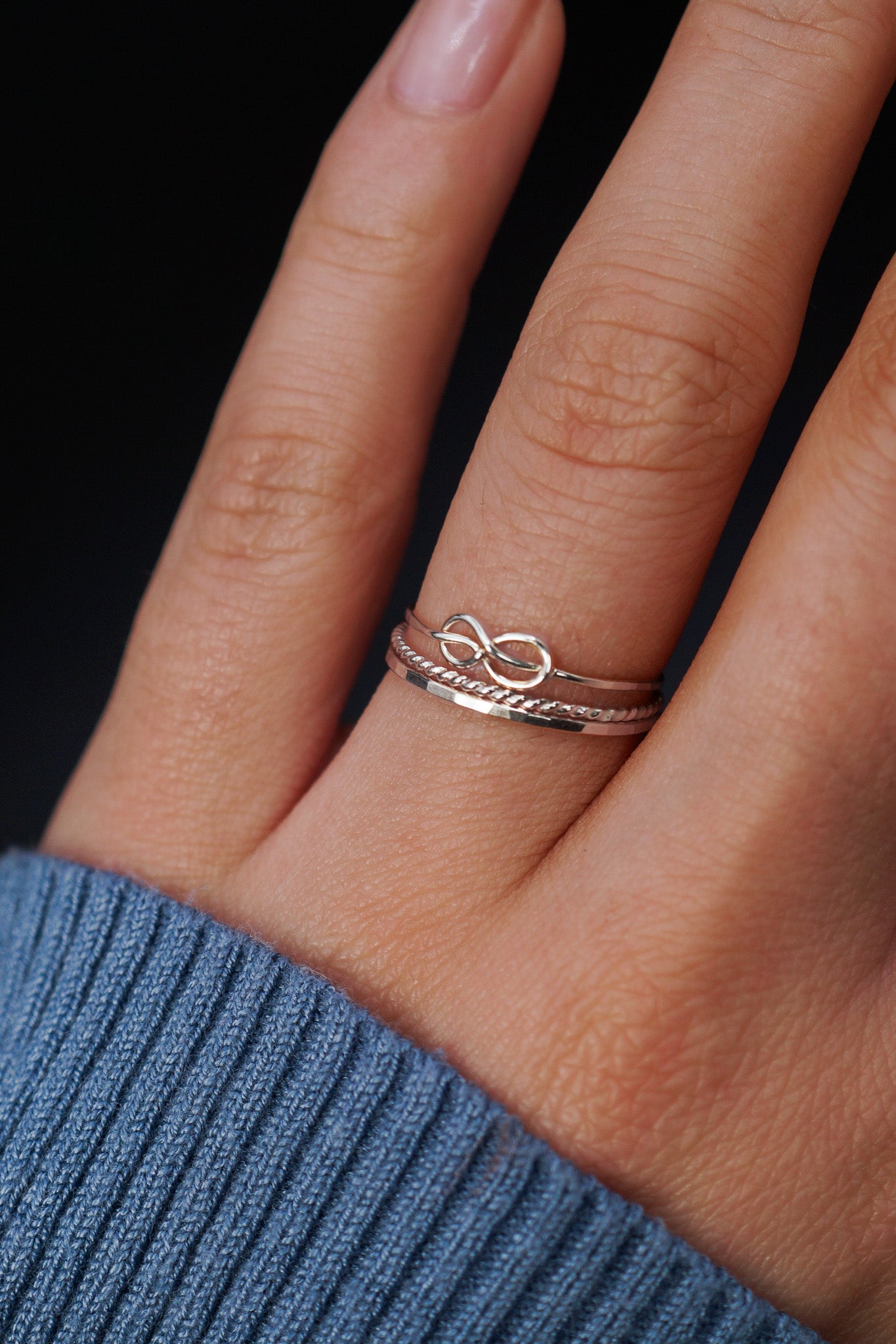 The Mandy Set of 3 Stacking Rings