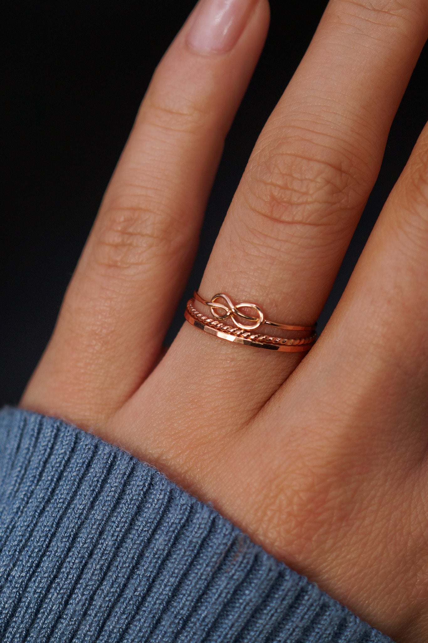 The Mandy Set of 3 Stacking Rings