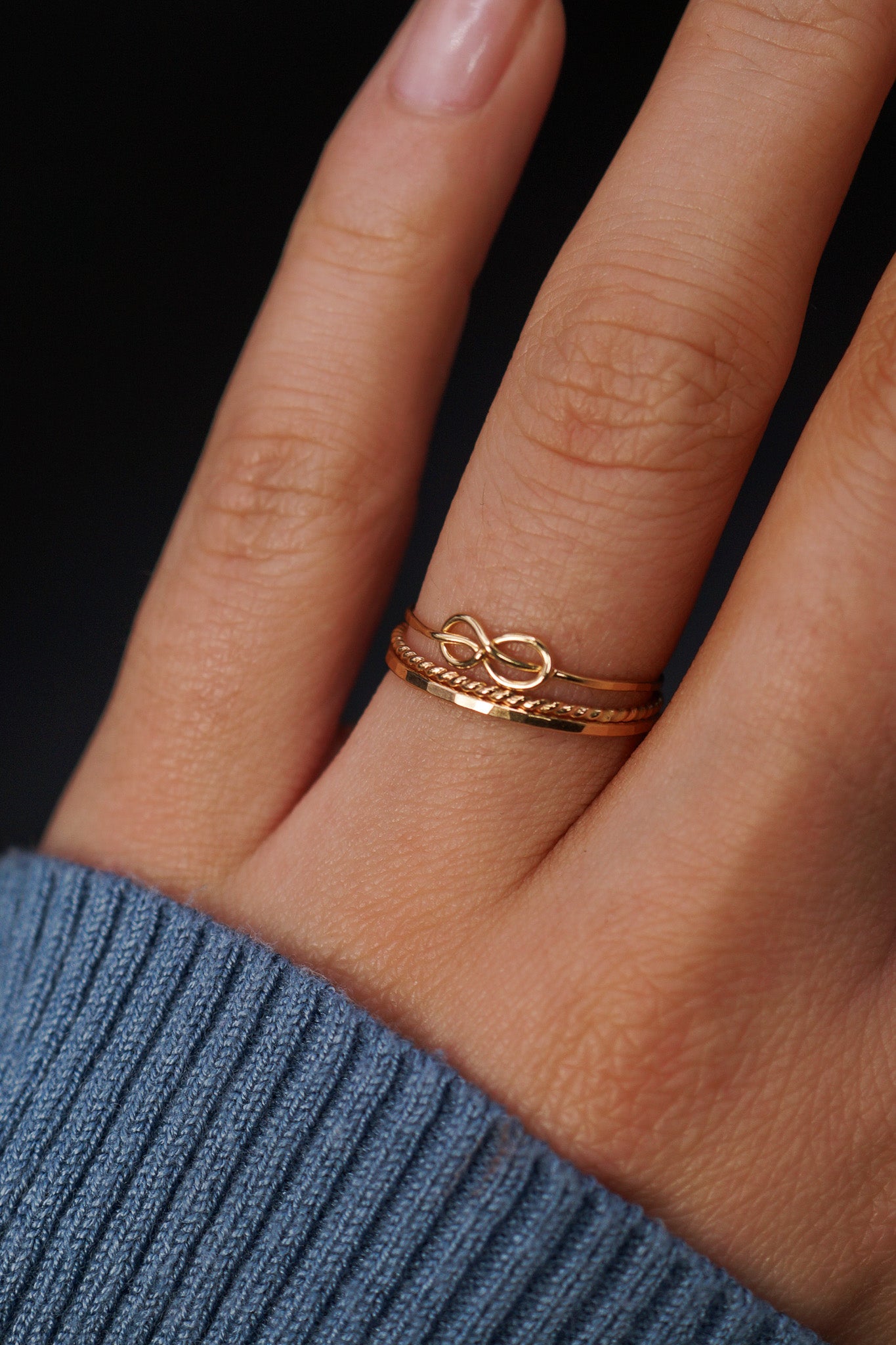 The Mandy Set of 3 Stacking Rings