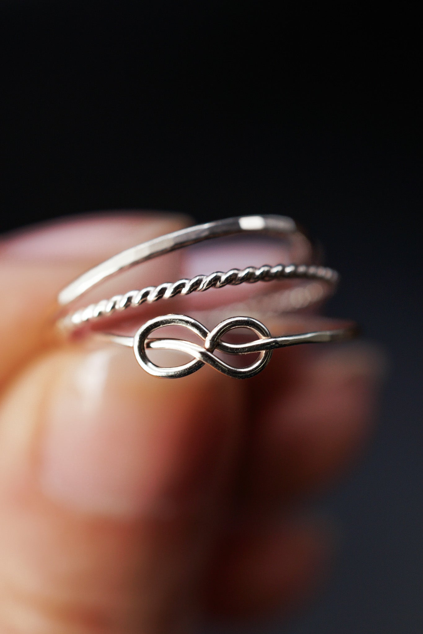 The Mandy Set of 3 Stacking Rings