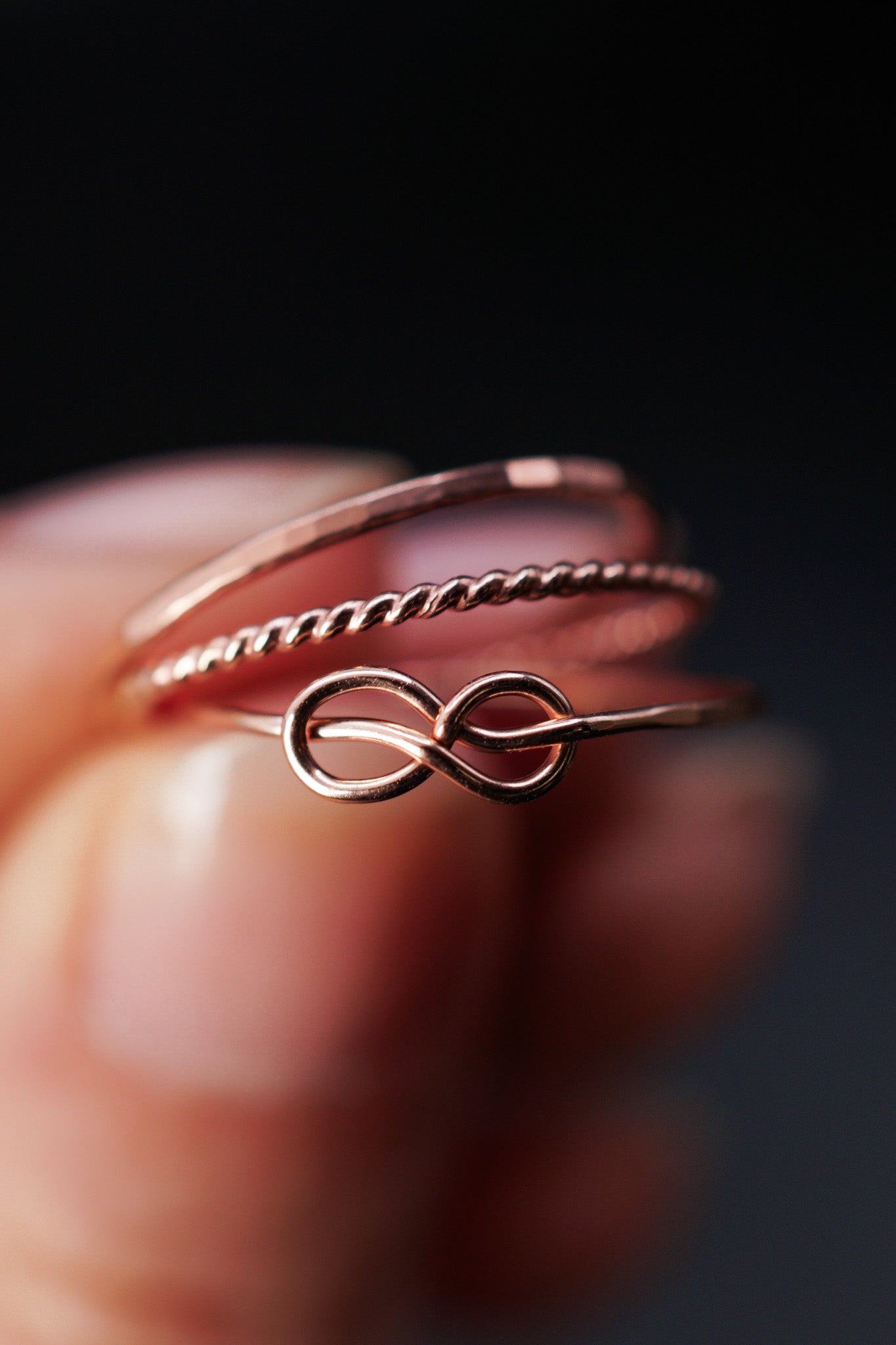 The Mandy Set of 3 Stacking Rings