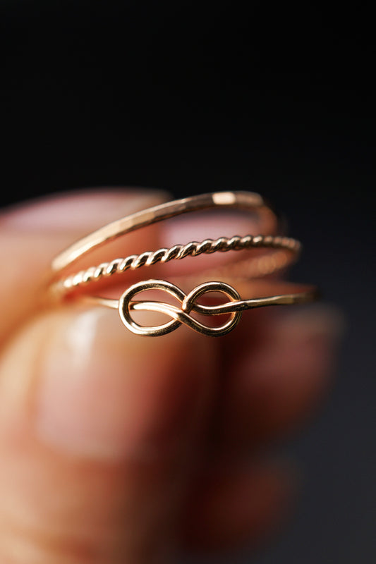 The Mandy Set of 3 Stacking Rings