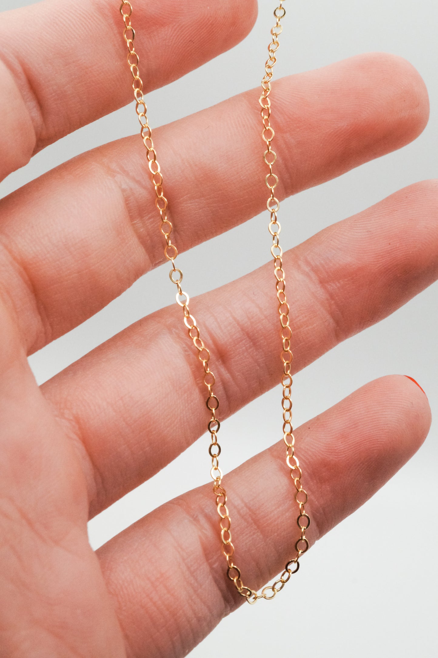 Thick 1.8mm Cable Chain Necklace