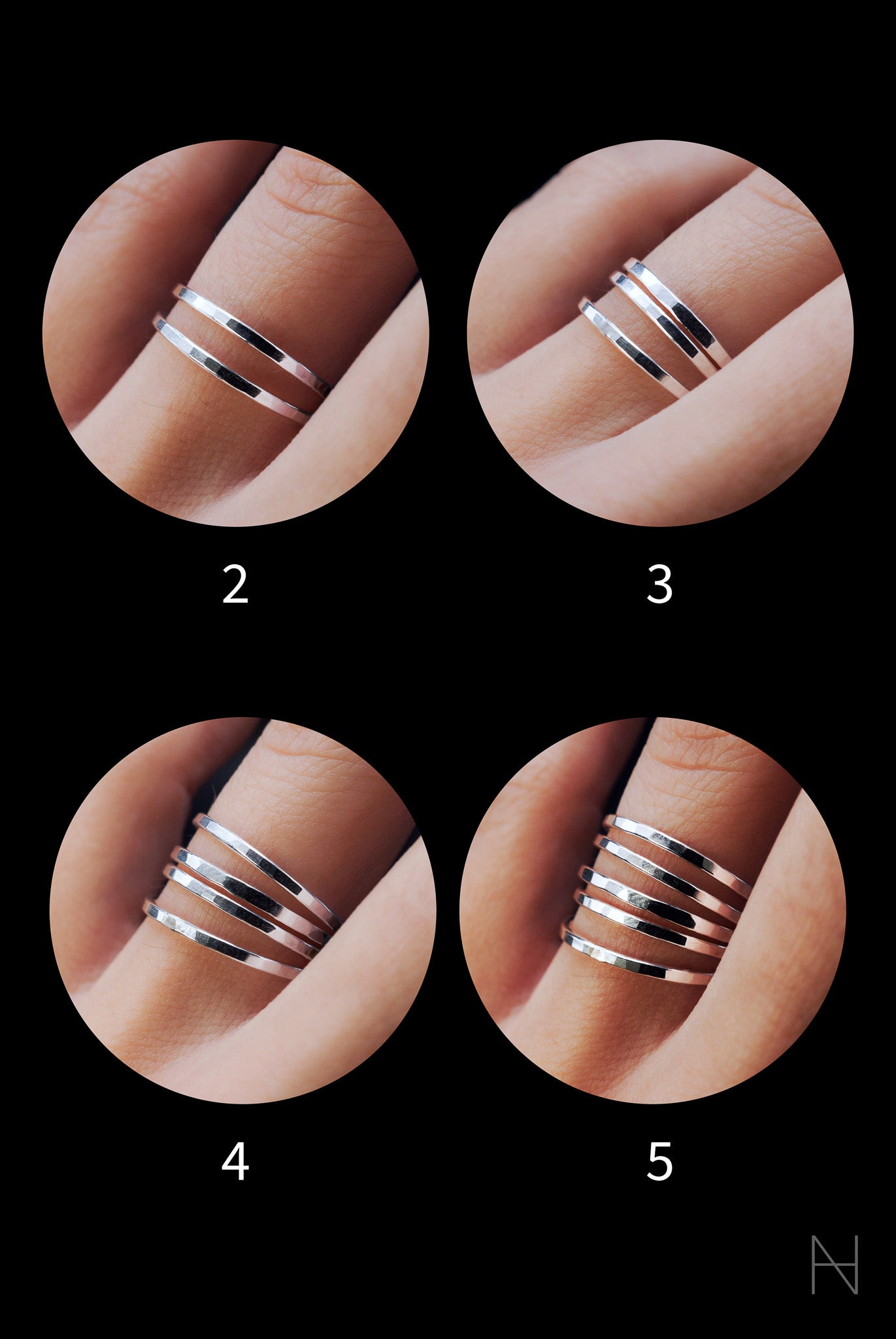 Thick Ring, Sterling Silver
