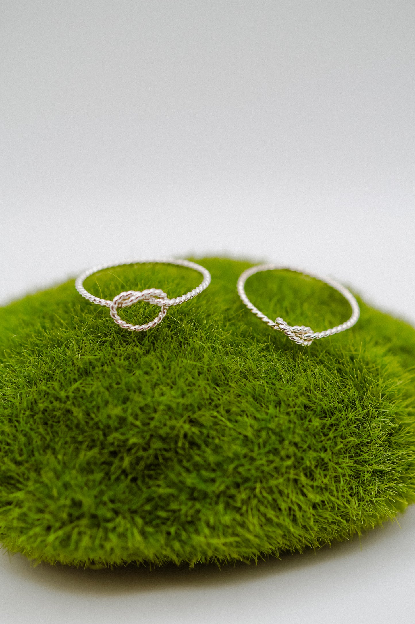 Twist Closed Knot Ring, Sterling Silver