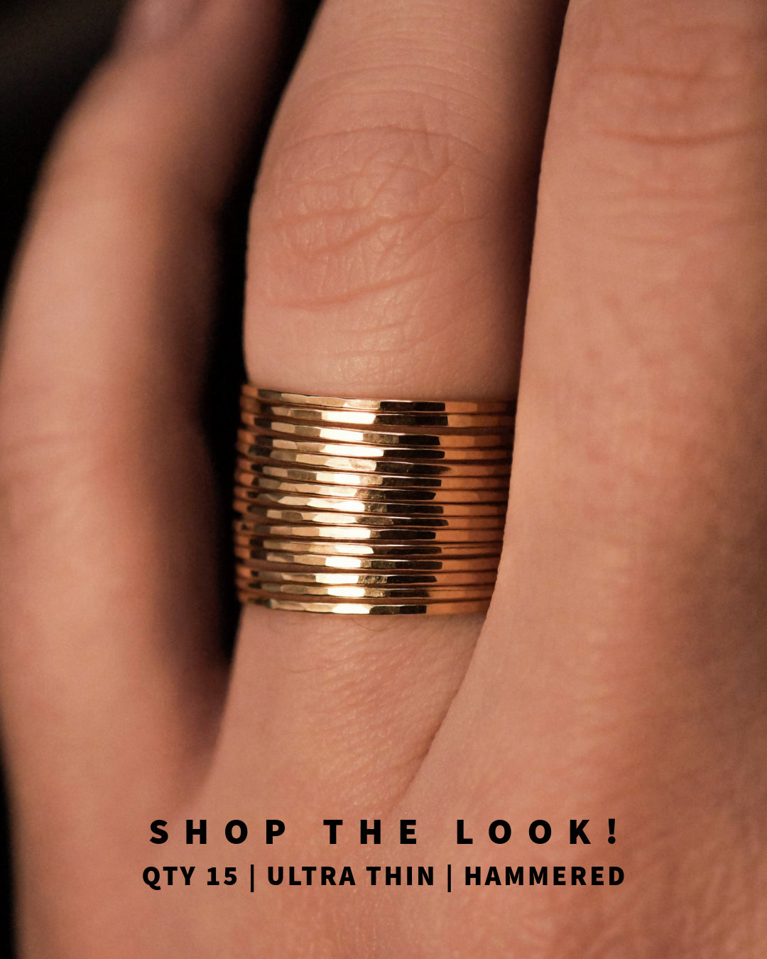 Ultra Thin Ring, 14K Gold Fill