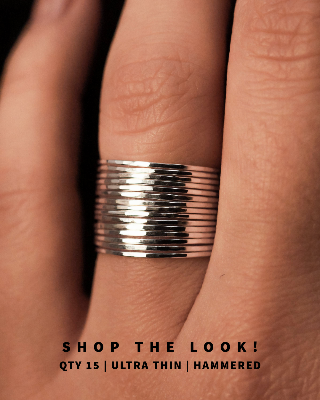 Ultra Thin Ring, Sterling Silver