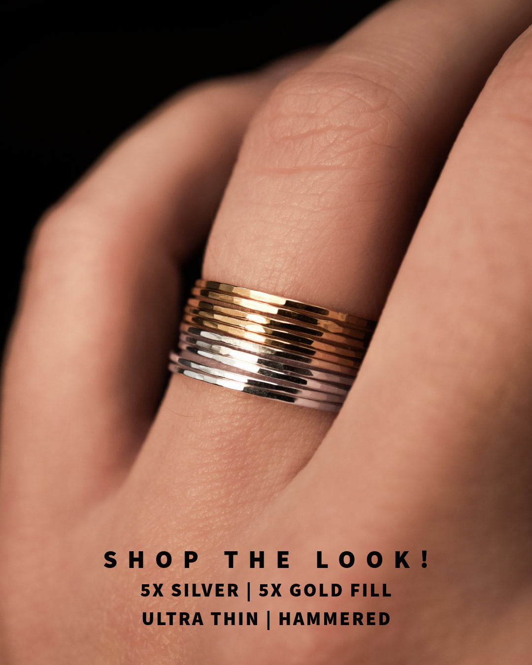 Ultra Thin Ring, Sterling Silver