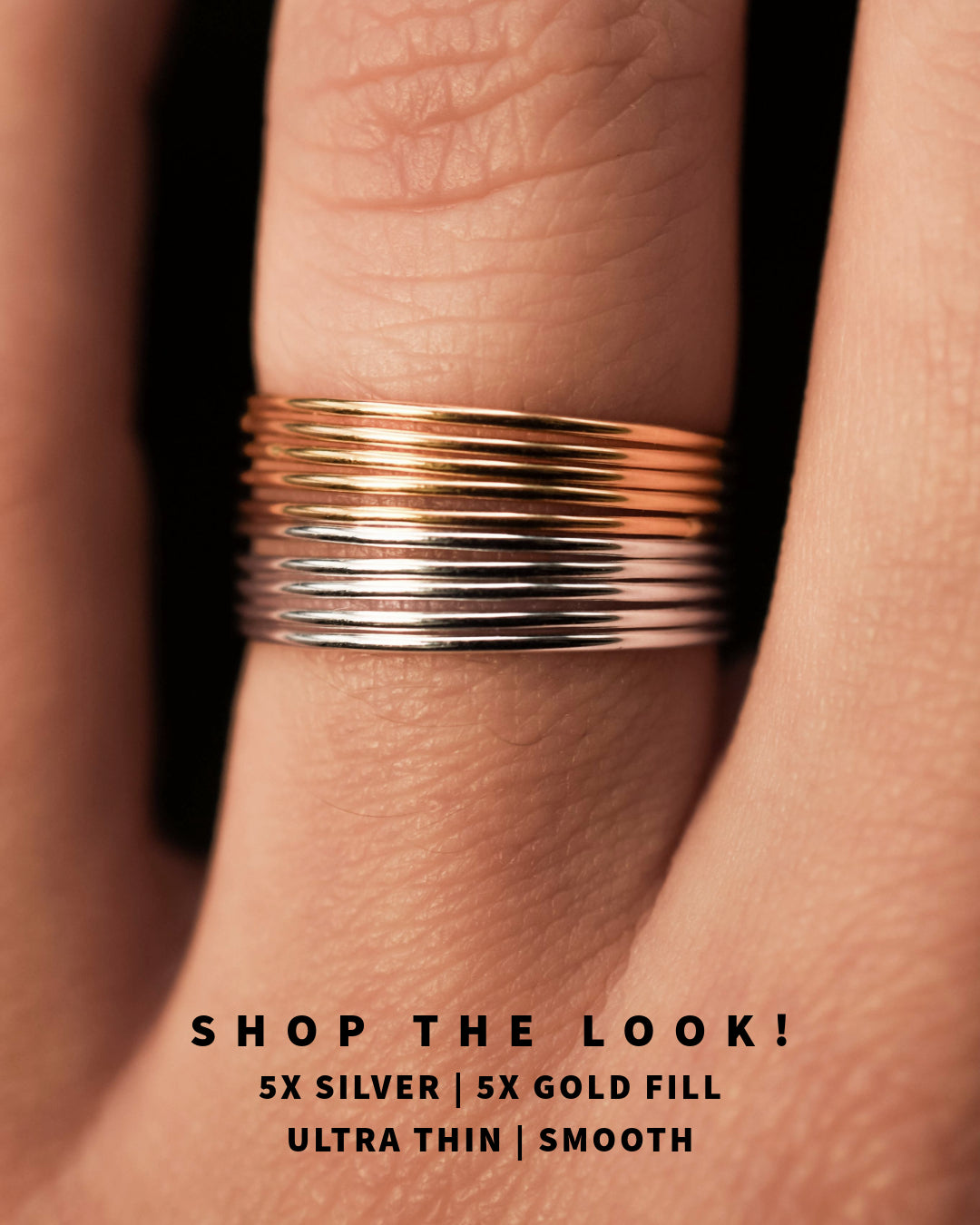 Ultra Thin Ring, Sterling Silver