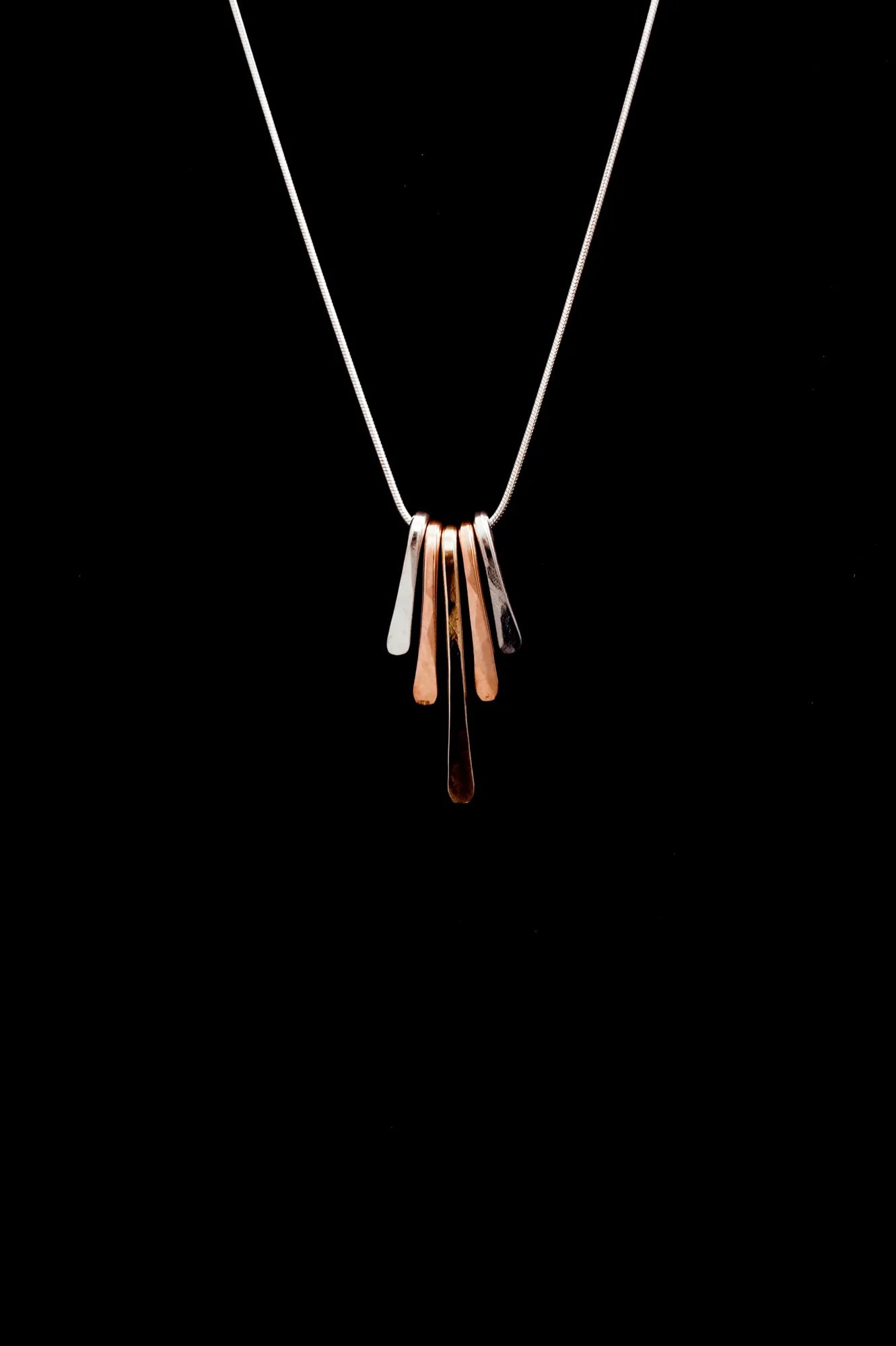 Mini Sunburst Necklace, Gold Fill, Rose Gold Fill, or Sterling Silver