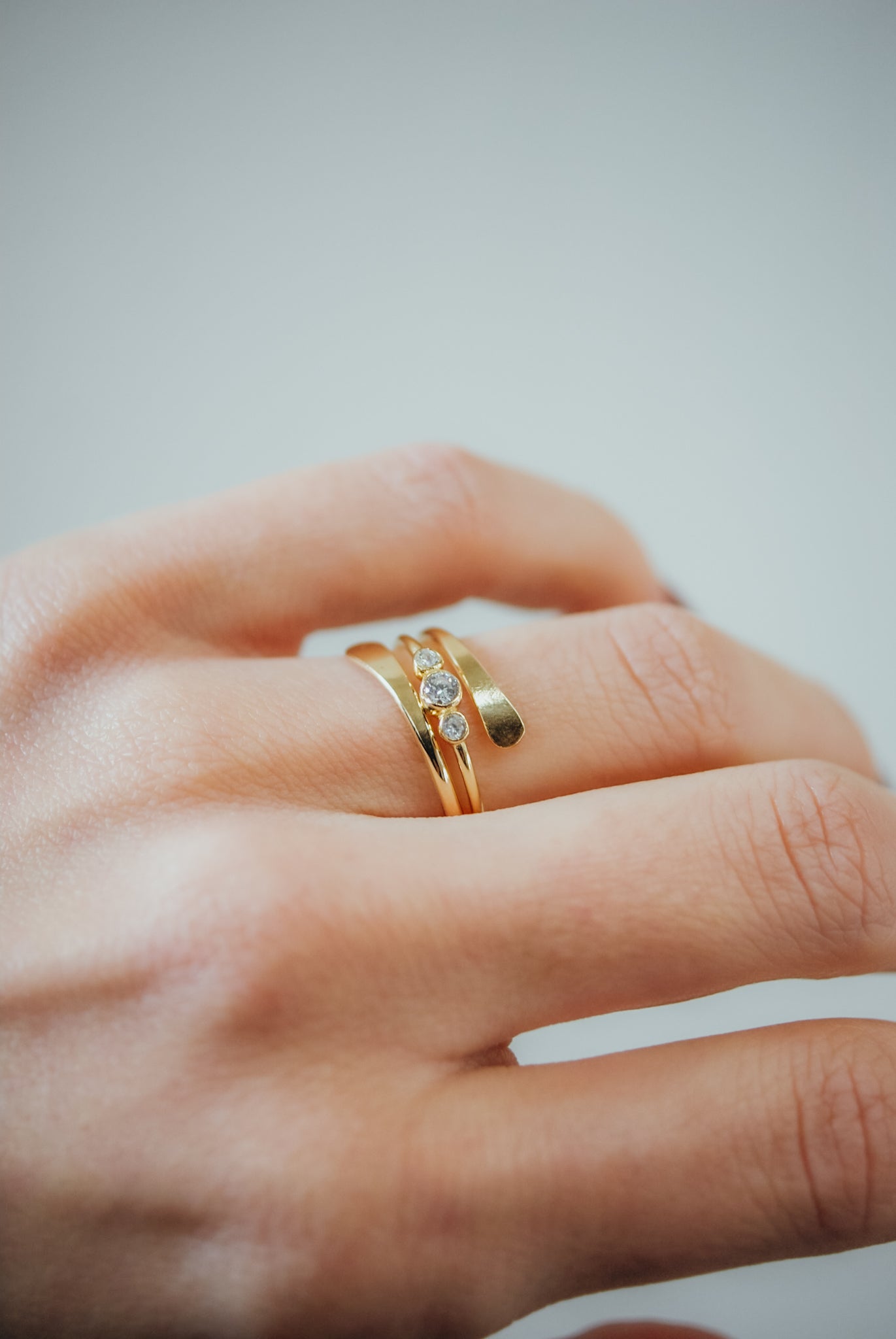 Sunburst Ring, 14K Gold Fill