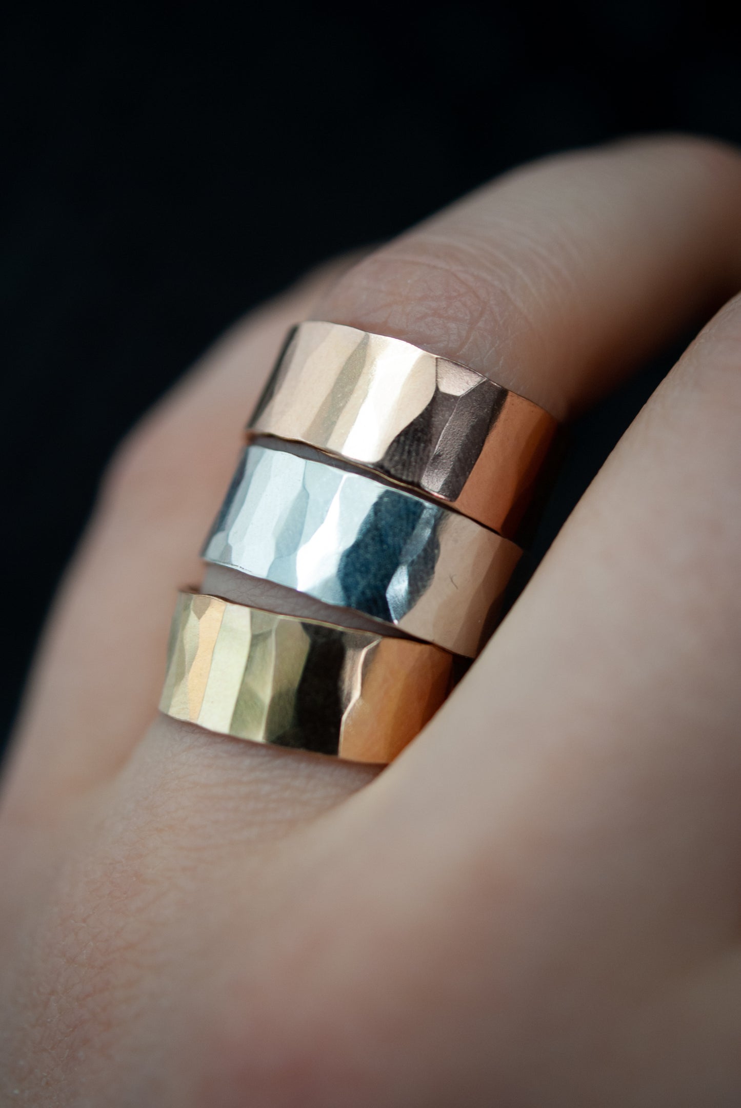 Wide Band, 14K Rose Gold Fill