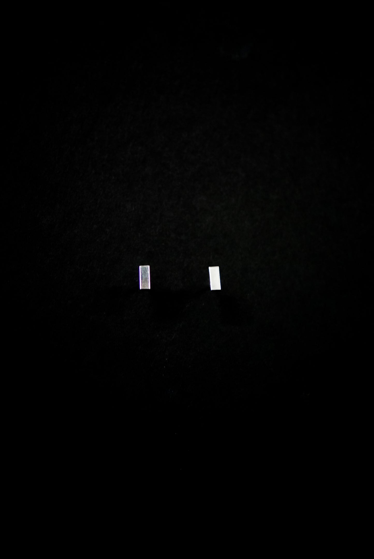 Mini Mirror Stud Earrings, Gold Fill, Rose Gold Fill, or Sterling Silver
