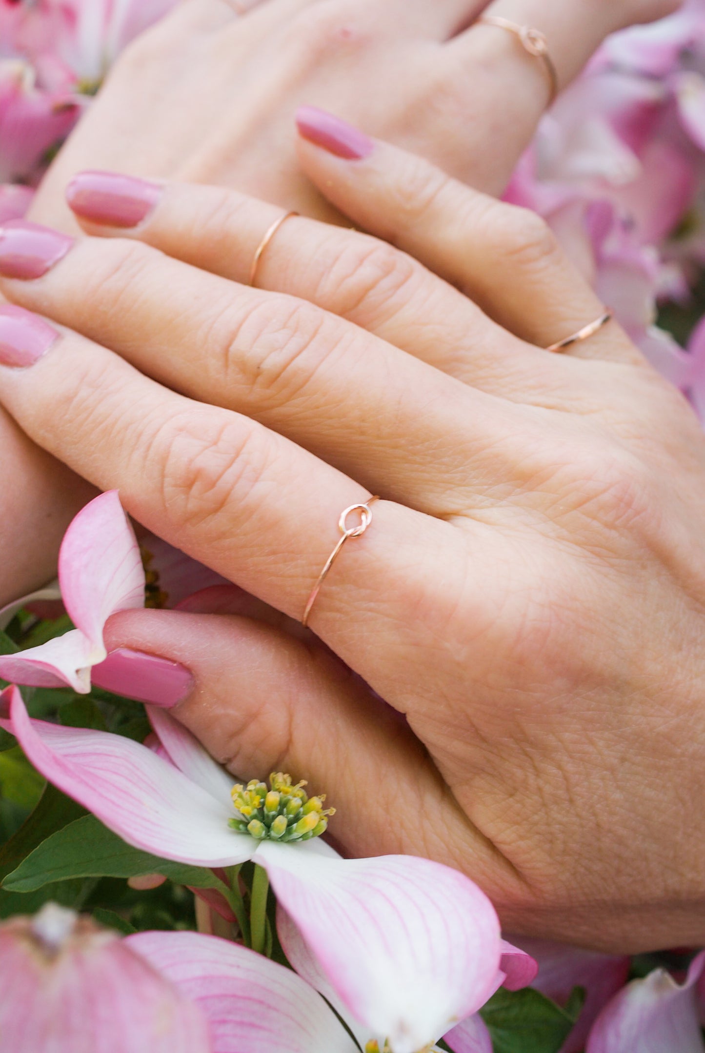Open Knot Ring, 14K Gold Fill