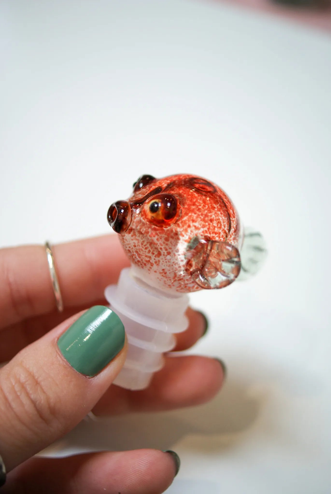 Glass Wine Bottle Stopper