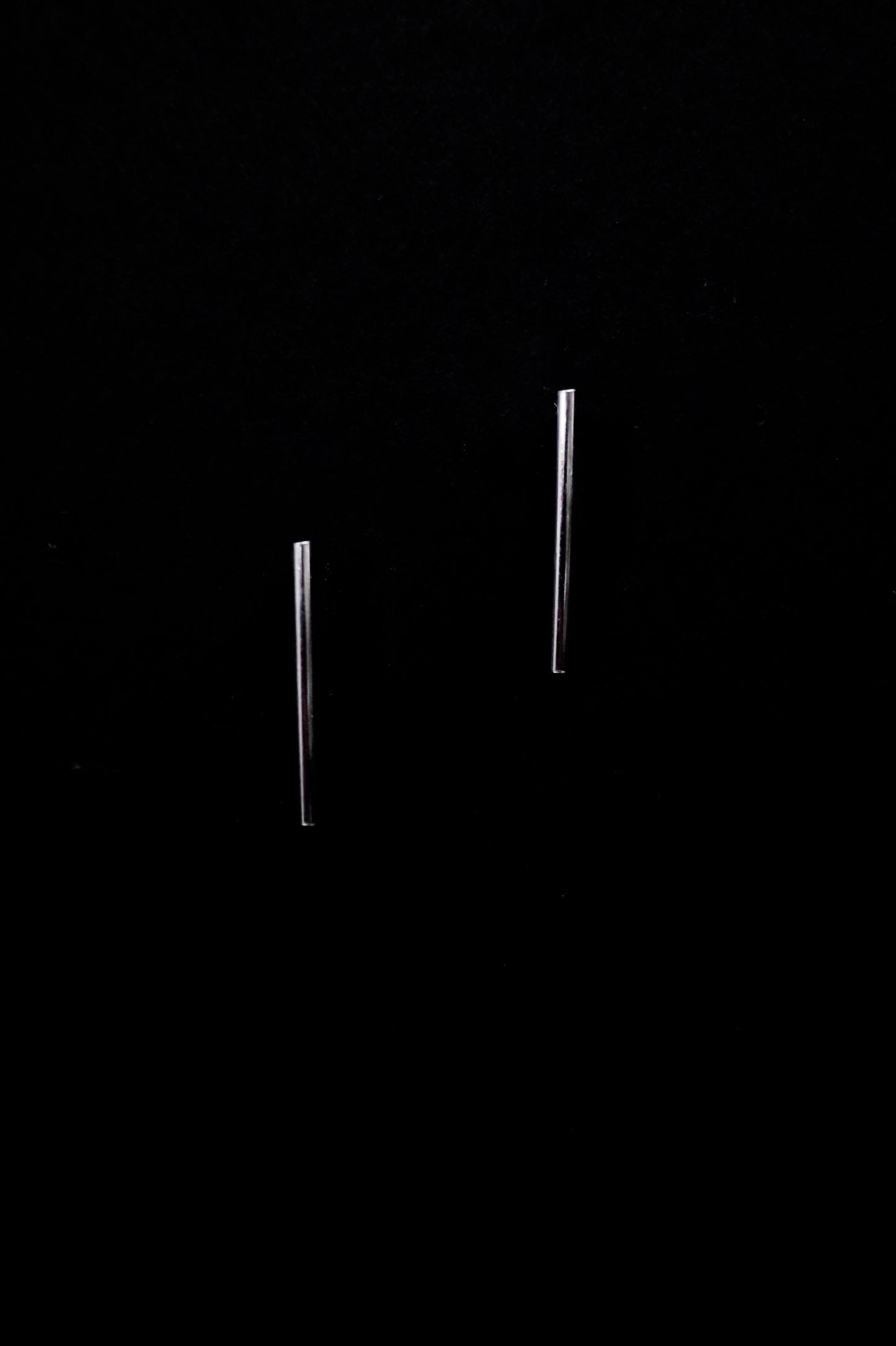 Bar Stud Earrings, Gold Fill, Rose Gold Fill or Sterling Silver