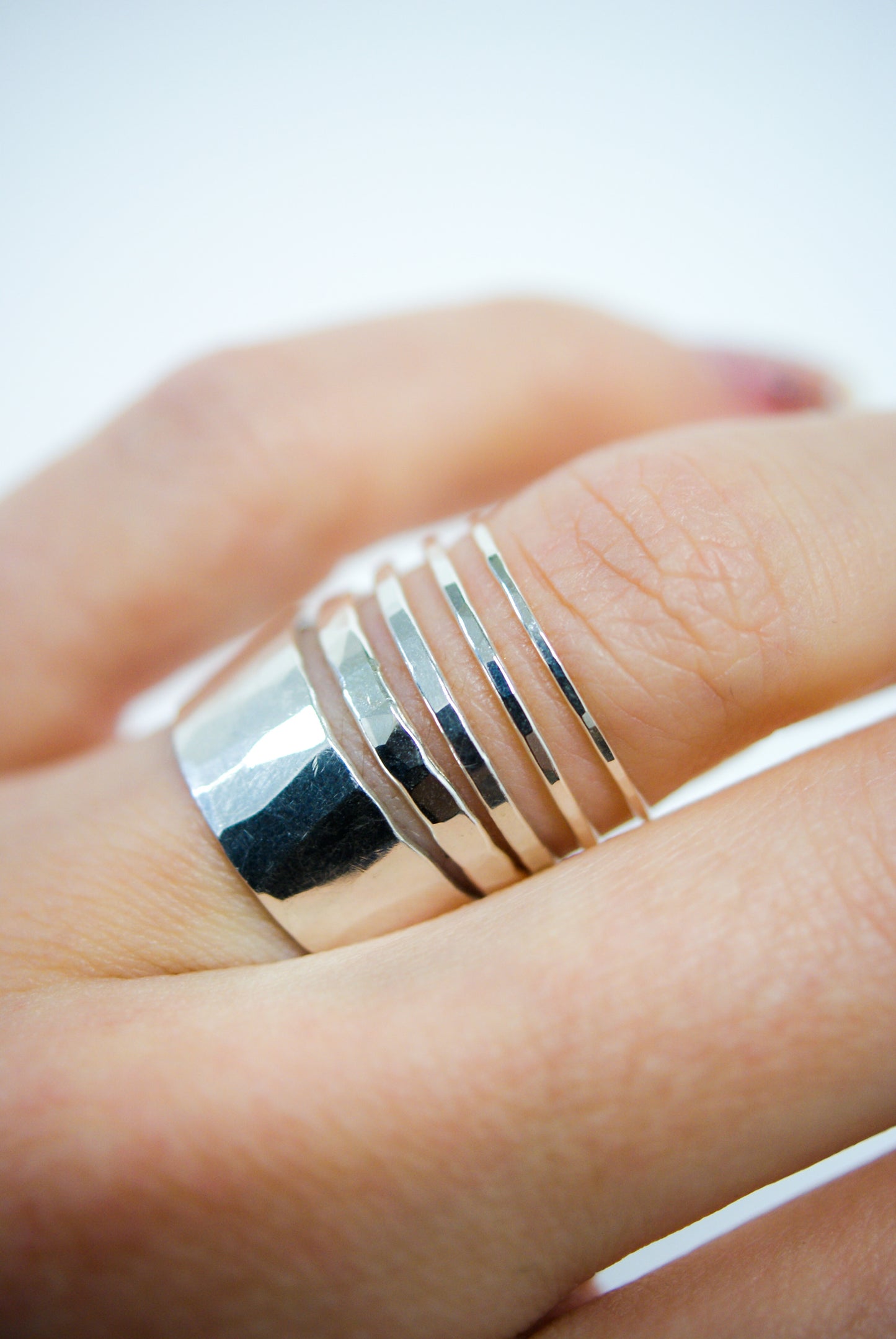 Wide Band, Sterling Silver