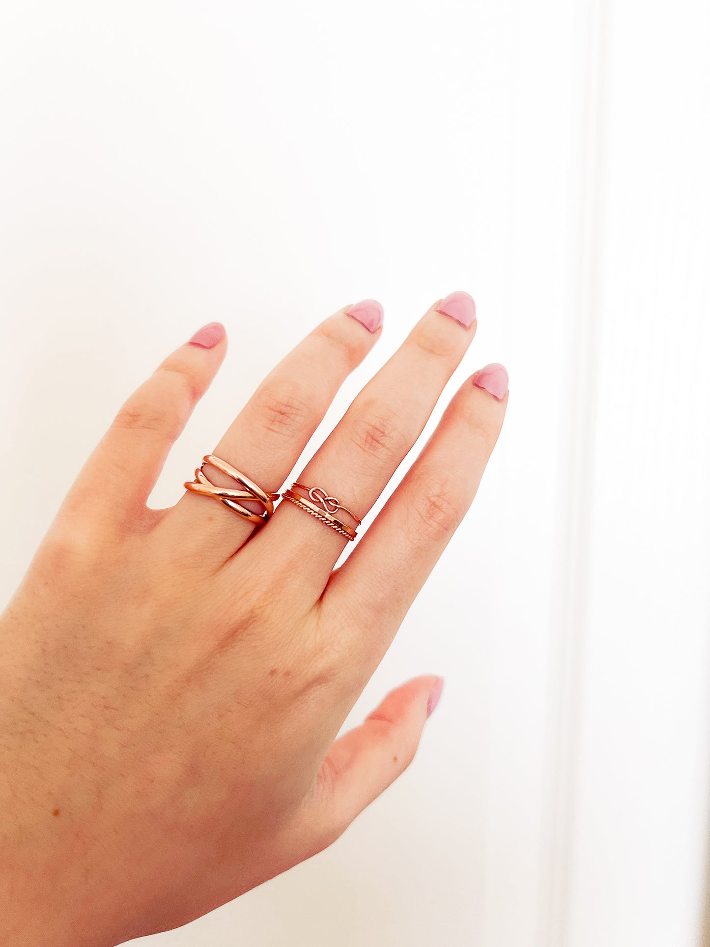 The Mandy Set of 3 Stacking Rings