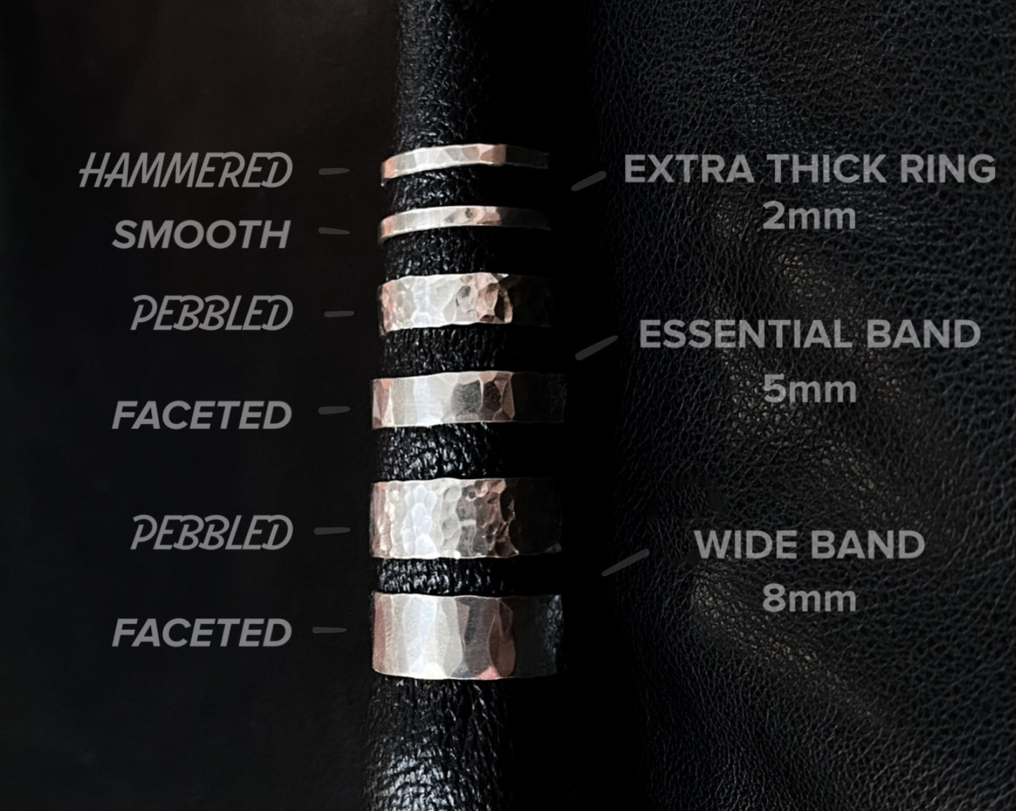 Wide Band, Sterling Silver