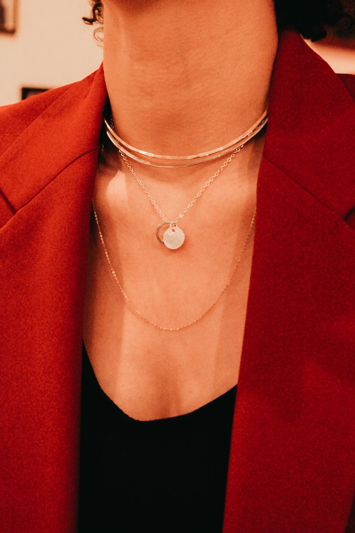 Smooth Medallion Charm