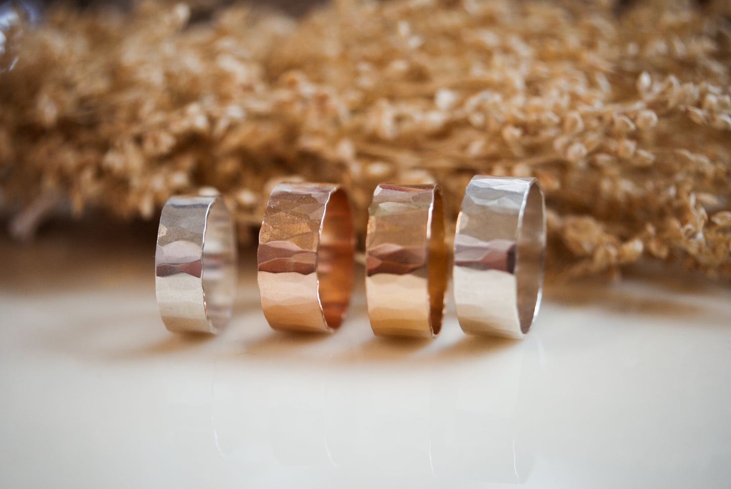Wide Band, 14K Rose Gold Fill