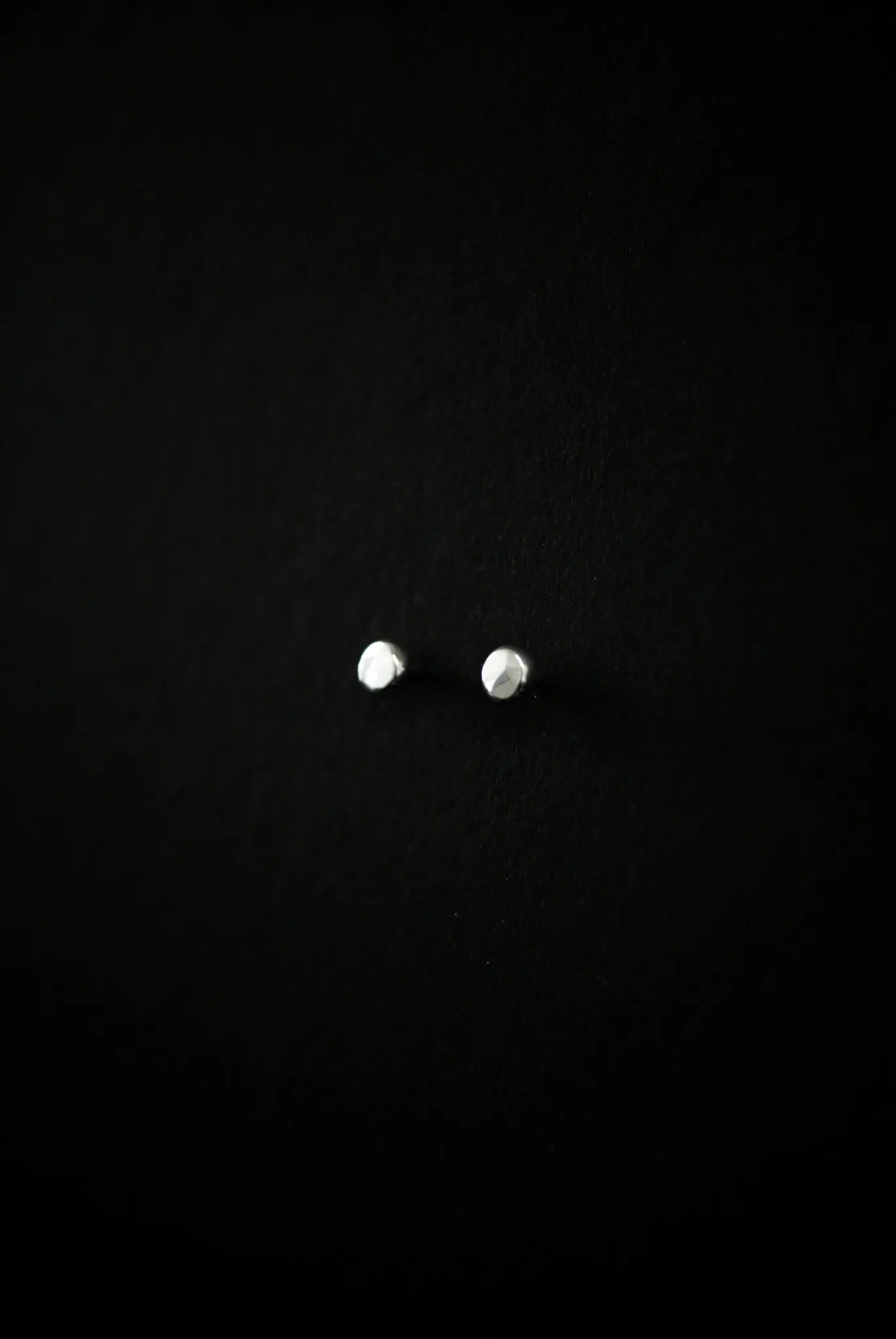 Pebble Stud Earrings, Sterling Silver