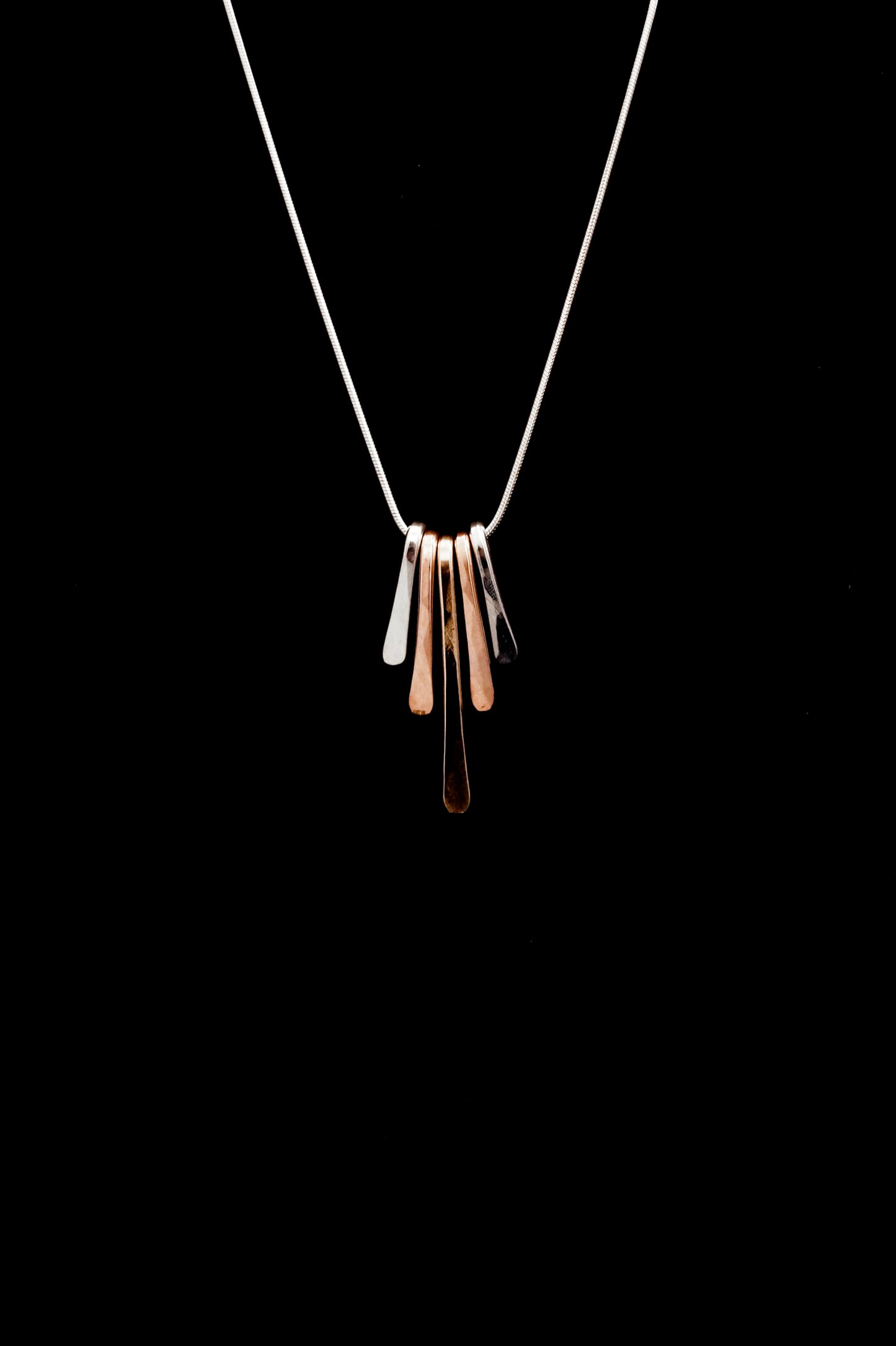 Mini Sunburst Necklace, Gold Fill, Rose Gold Fill, or Sterling Silver