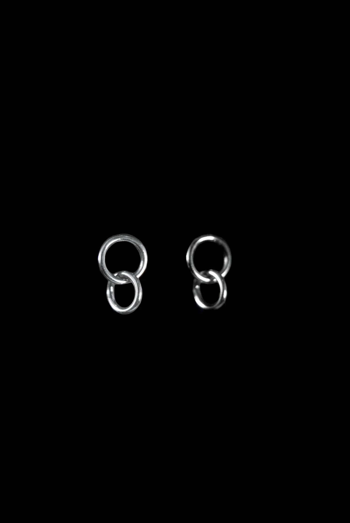 Link Stud Earrings, Gold Fill, Rose Gold Fill, or Sterling Silver