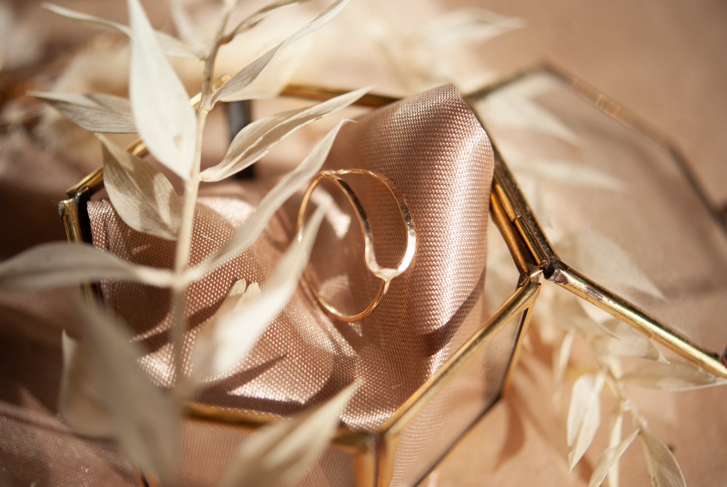 Stadium Ring, 14K Rose Gold Fill