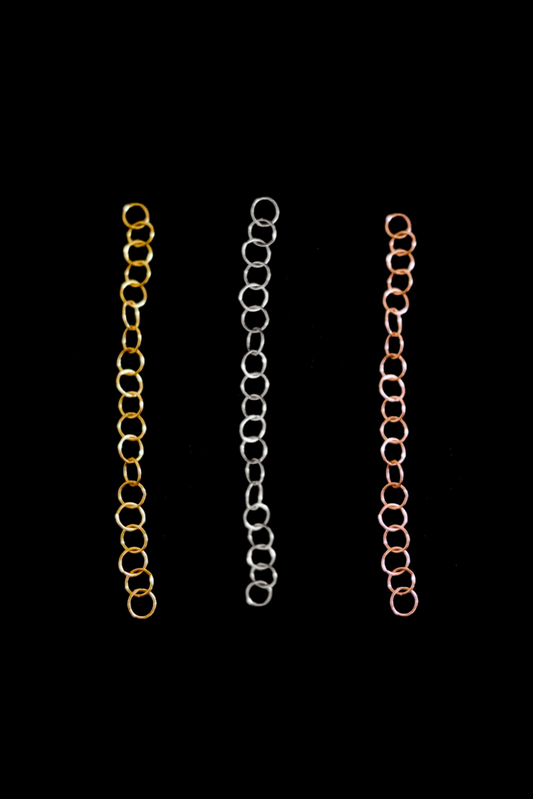 Necklace Chain Extension, Gold Fill, Rose Gold Fill or Sterling Silver