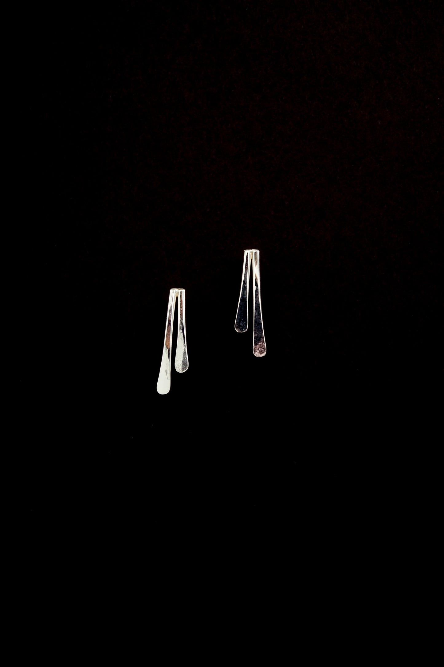 Double Sunburst Stud Earrings, Gold Fill, Rose Gold Fill, or Sterling Silver