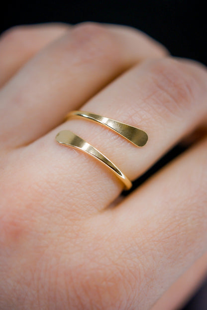 Sunburst Ring, 14K Gold Fill