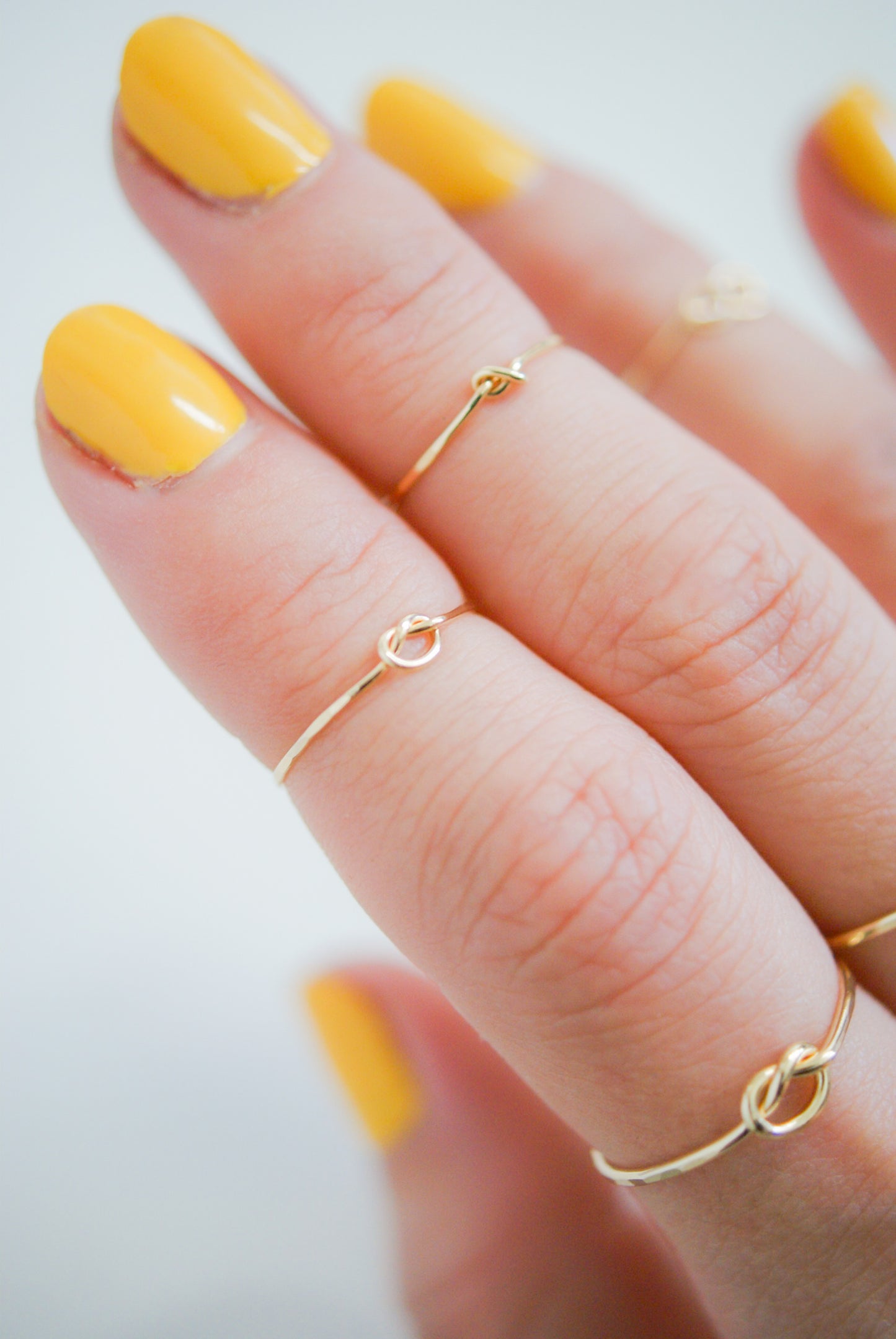 Open Knot Ring, 14K Gold Fill