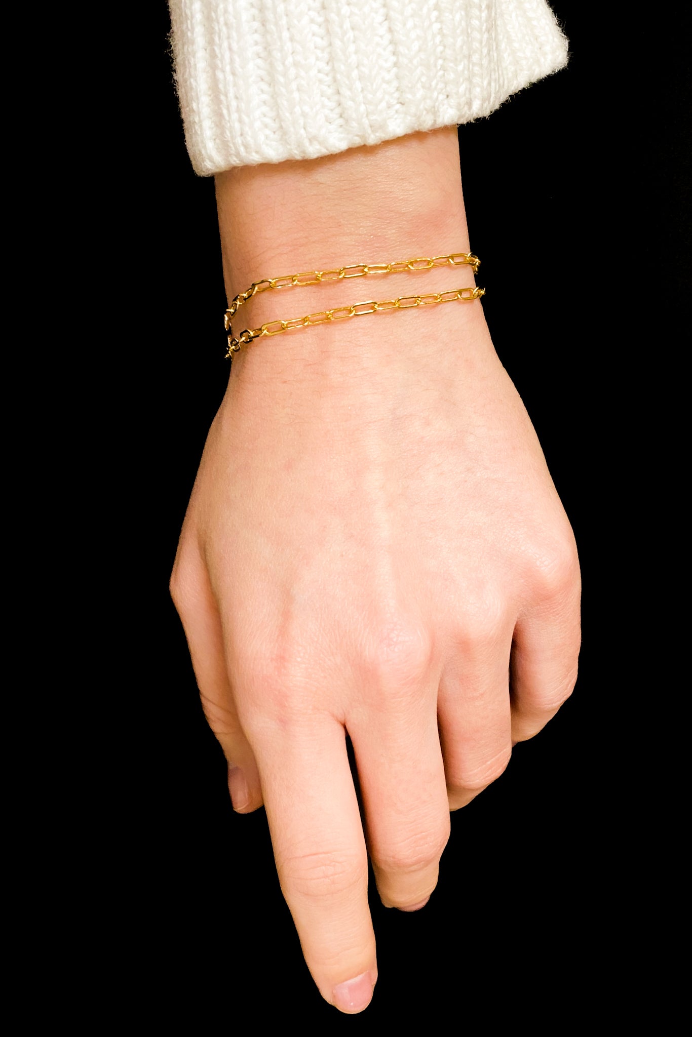 Rectangle Chain Bracelet