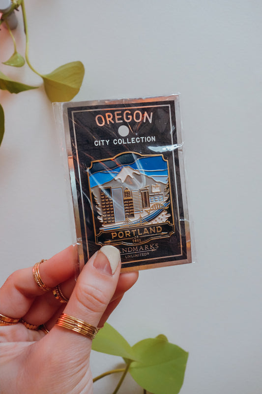 City of Portland Enamel Pin