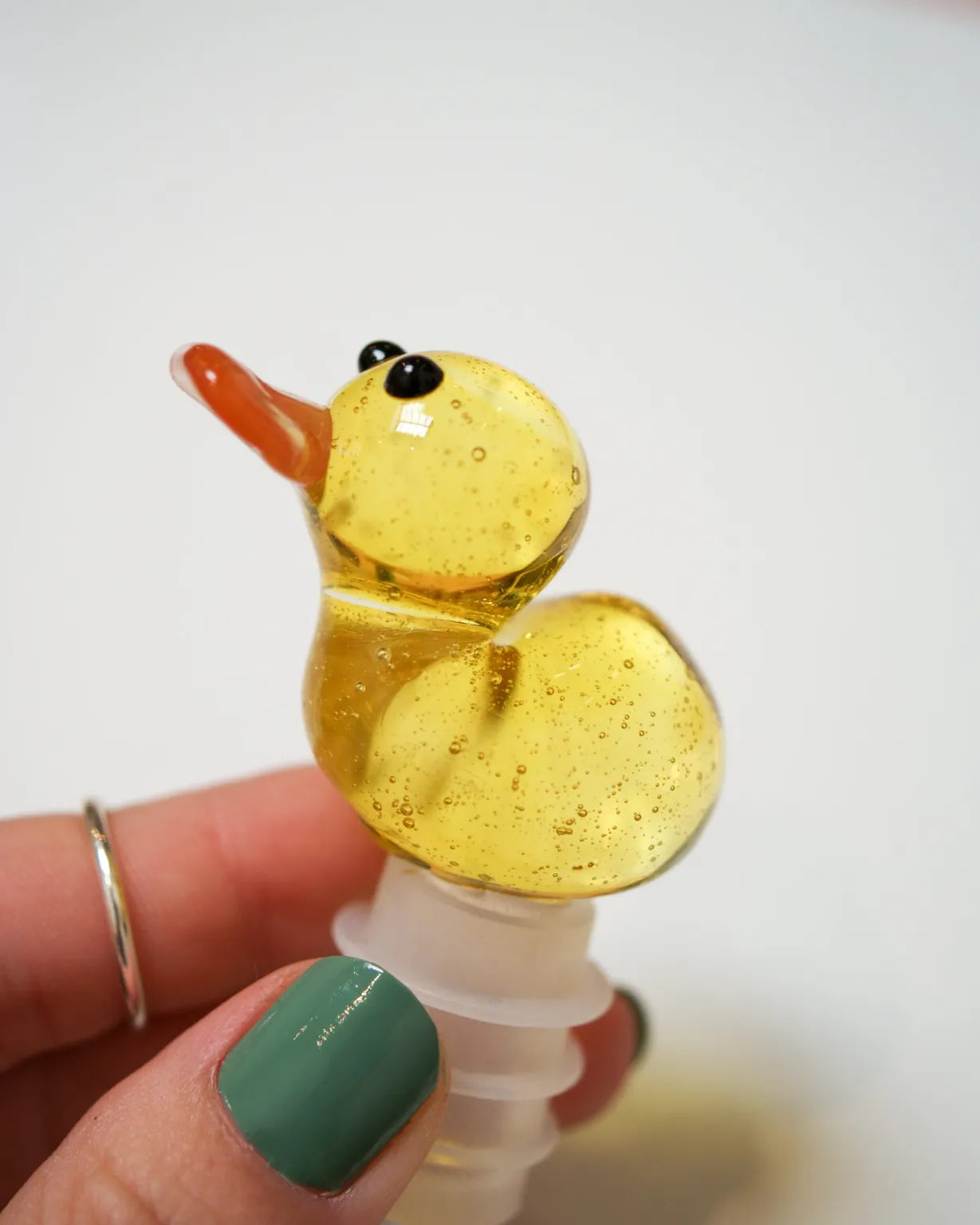 Glass Wine Bottle Stopper