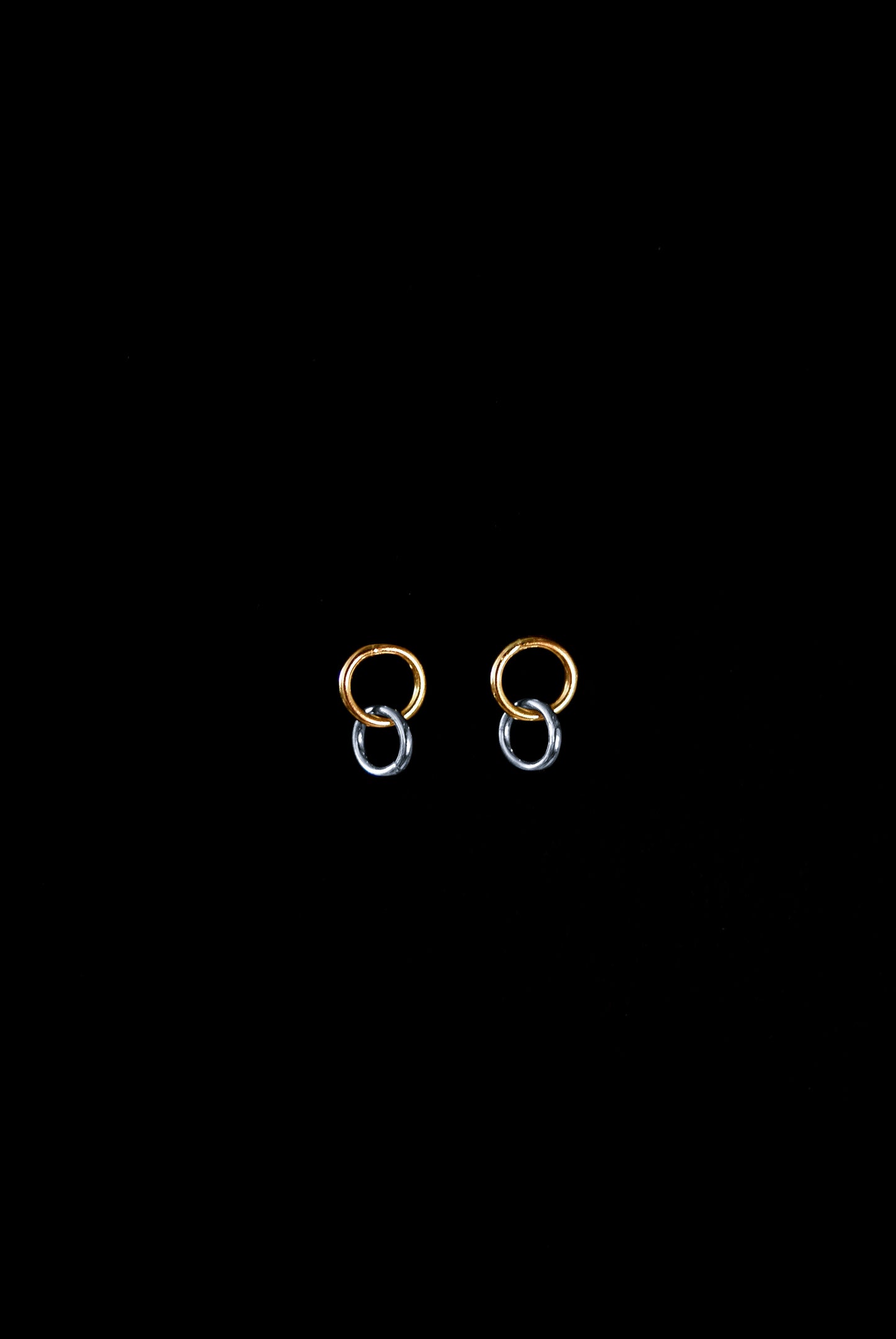 Link Stud Earrings, Gold Fill, Rose Gold Fill, or Sterling Silver