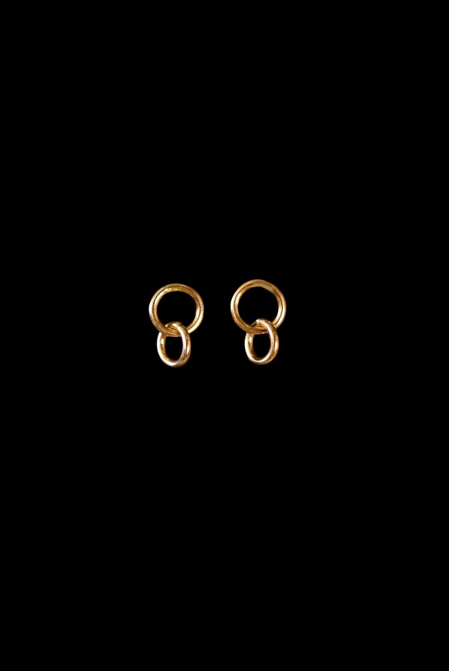 Link Stud Earrings, Gold Fill, Rose Gold Fill, or Sterling Silver
