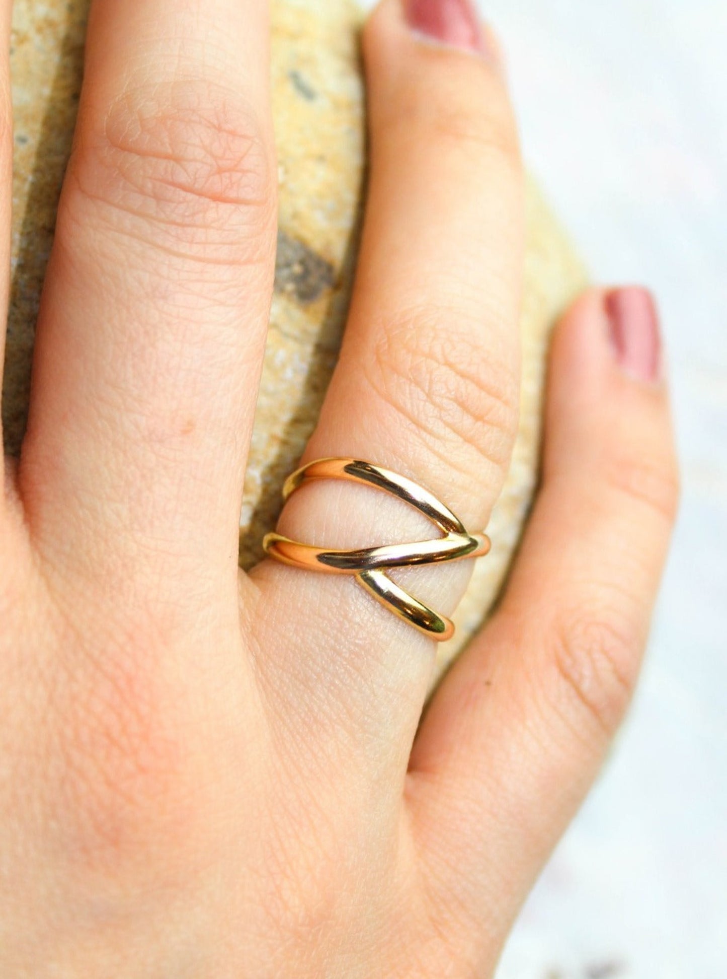 Branch Ring, 14K Gold Fill