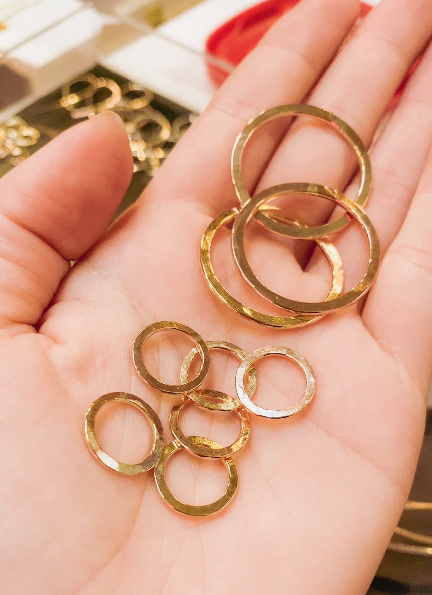 Mini Open Circle Pendant