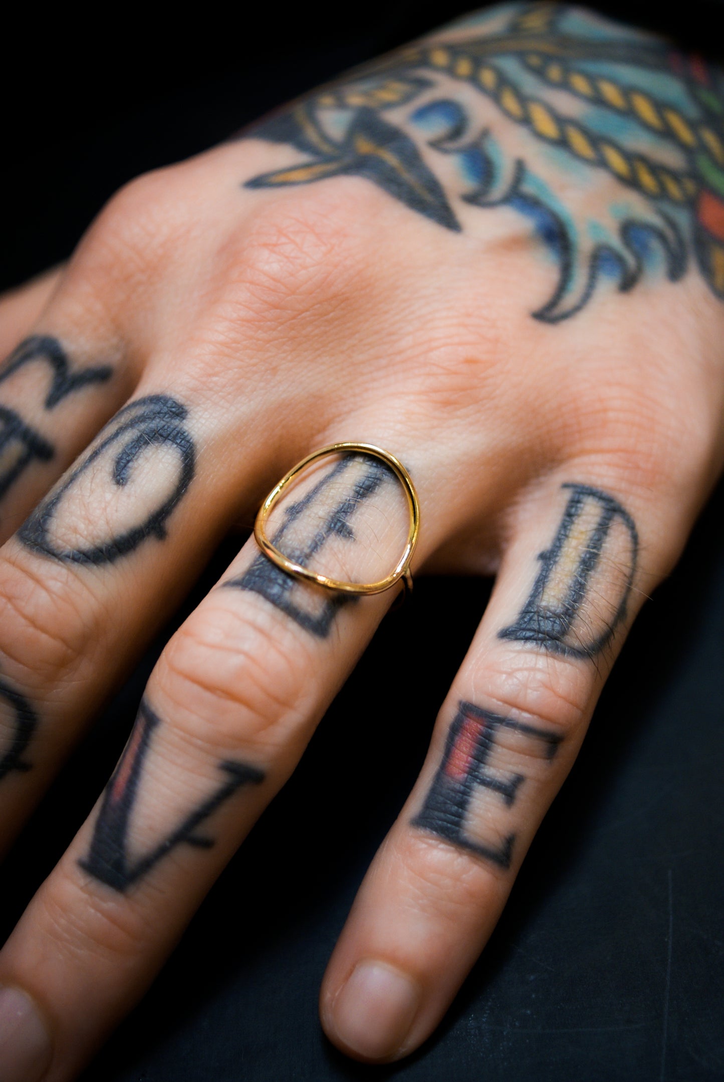Circle Ring, 14K Gold Fill